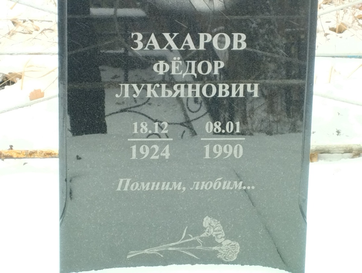 Захаров Фёдор Лукьянович