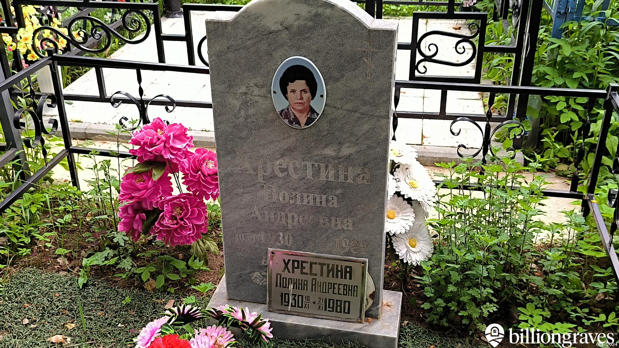 Хрестина Полина Андреевна