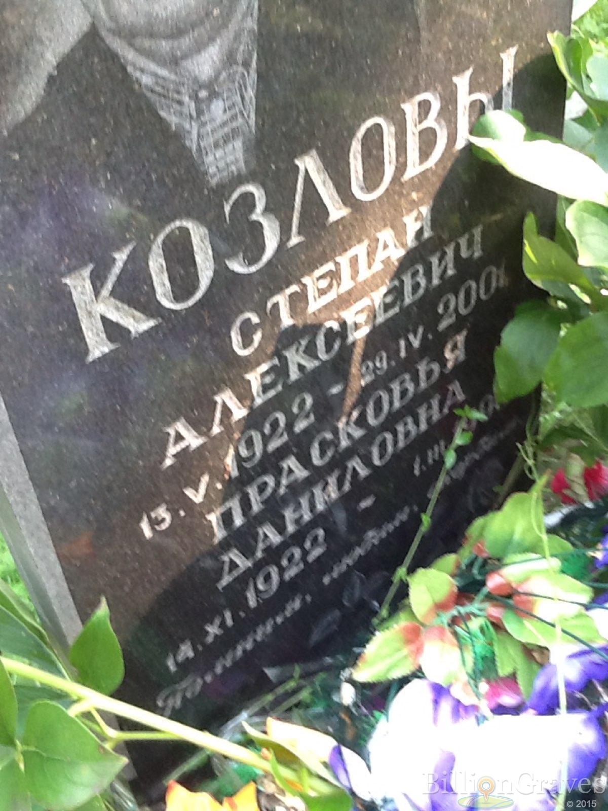 Козлов Степан Алексеевич