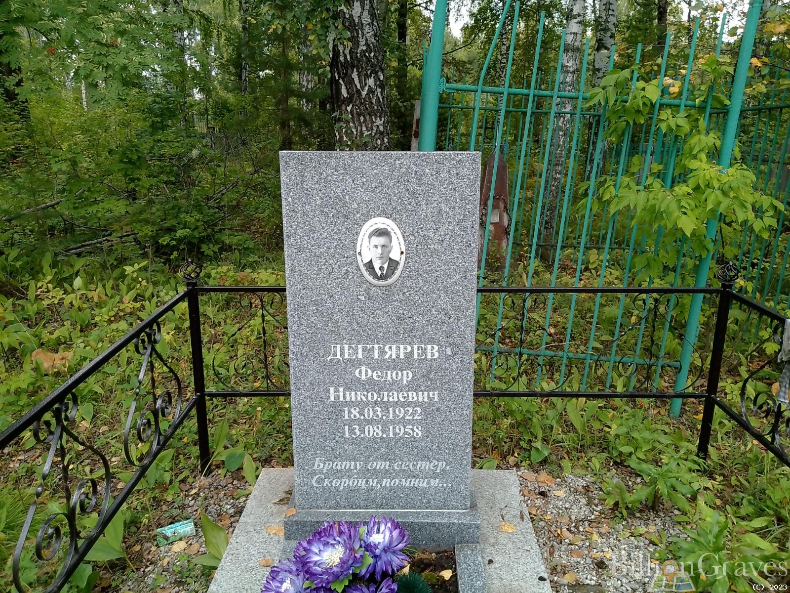 Дегтярев Федор Николаевич