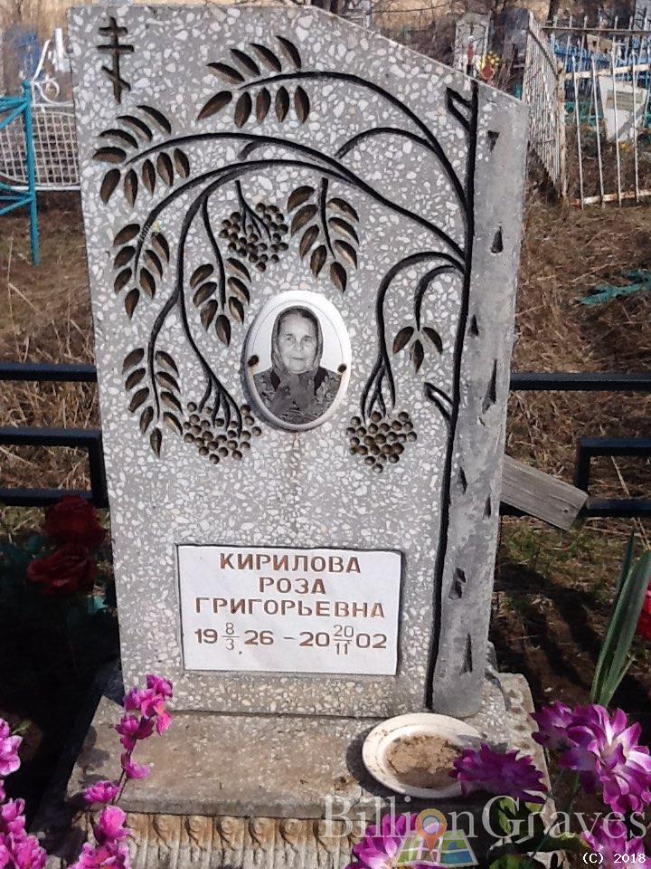 Кирилова Роза Григорьевна