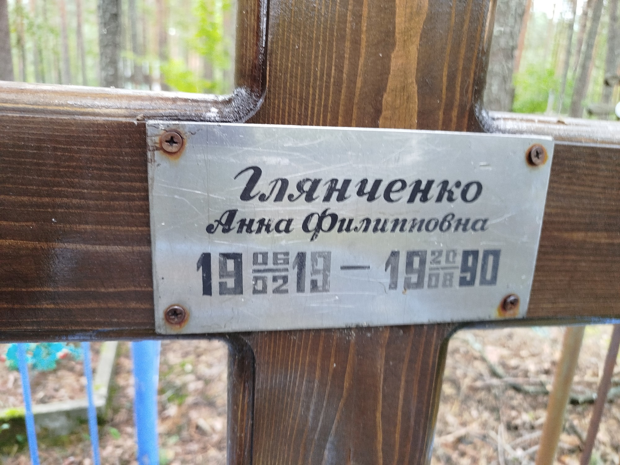 Глянченко Анна Филипповна