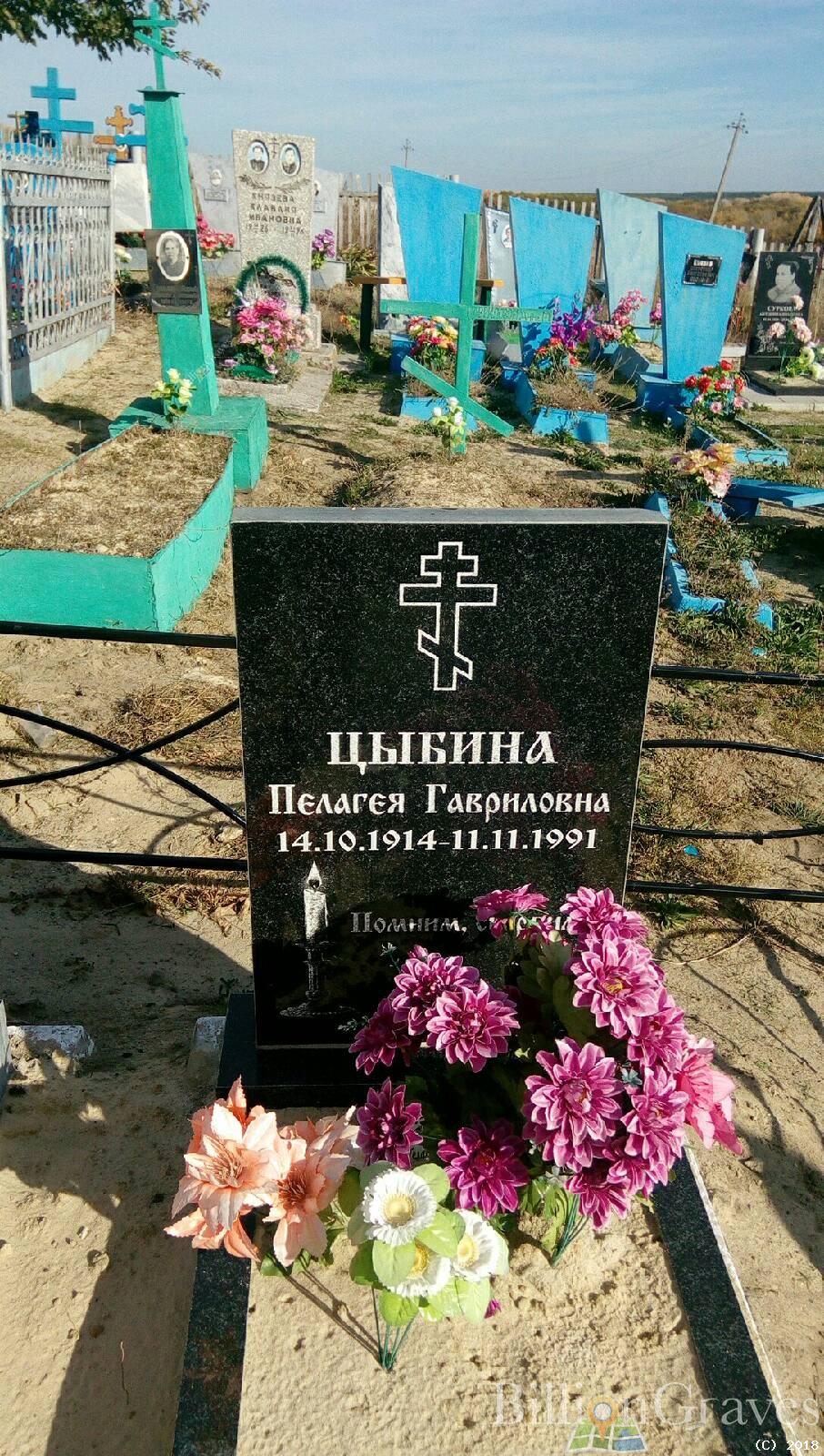 цыбина пелагея гавриловна