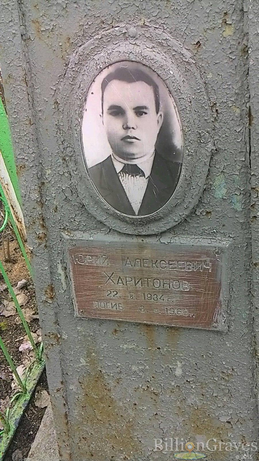 Харитонов Юрий Алексеевич