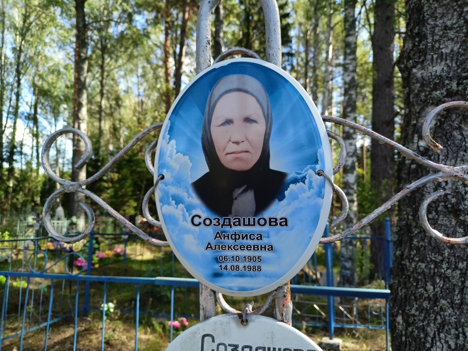 Создашова Анфиса Алексеевна
