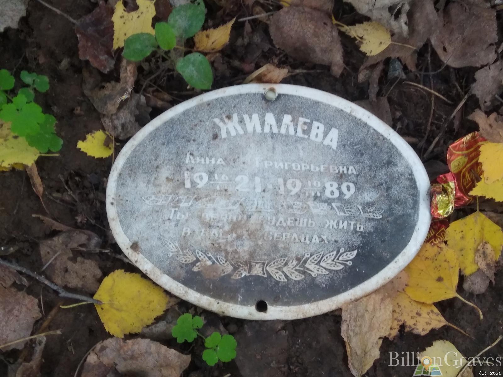 Жиляева Анна Григорьевна