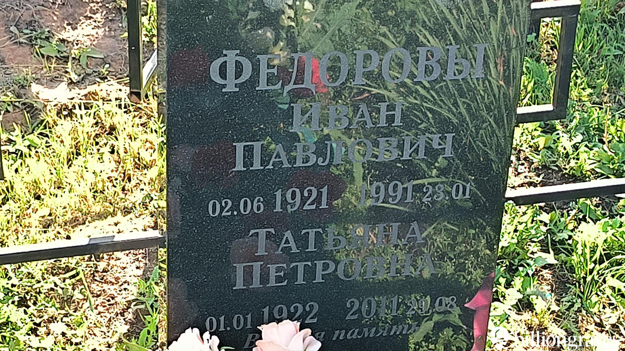 Федоров Иван Павлович