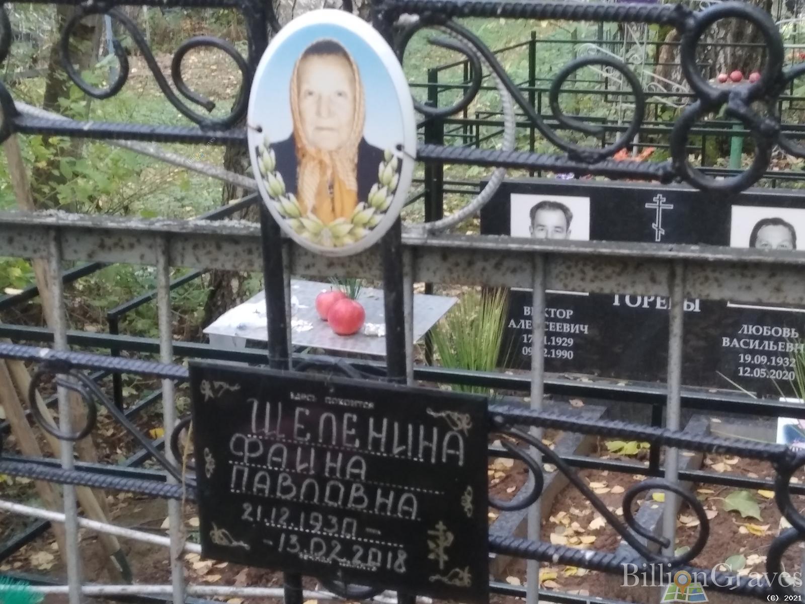 Шеленина Фаина Павловна