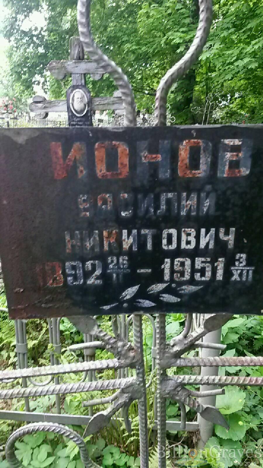 Ионов Василий Никитович