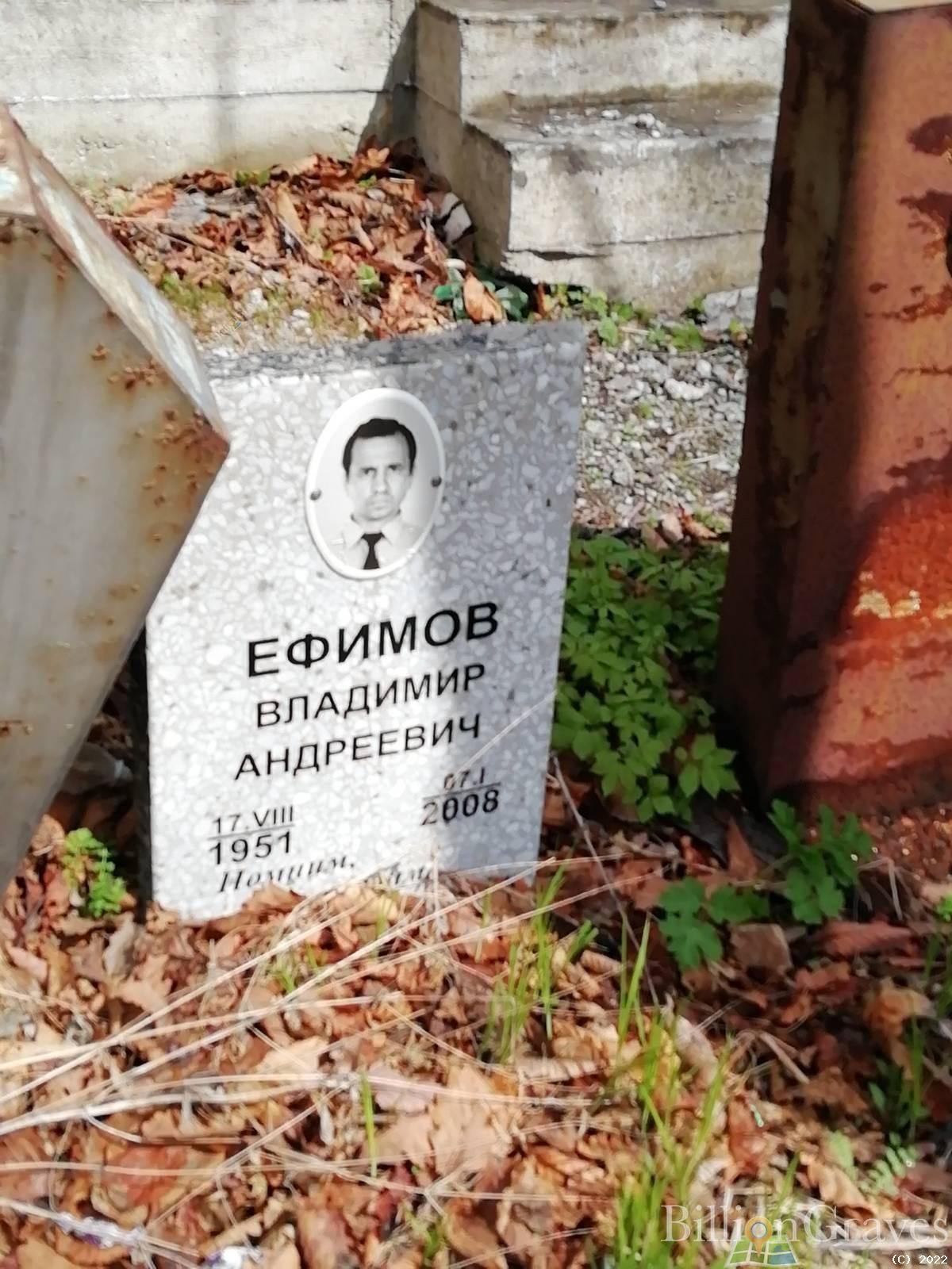 Ефимов Владимир Андреевич