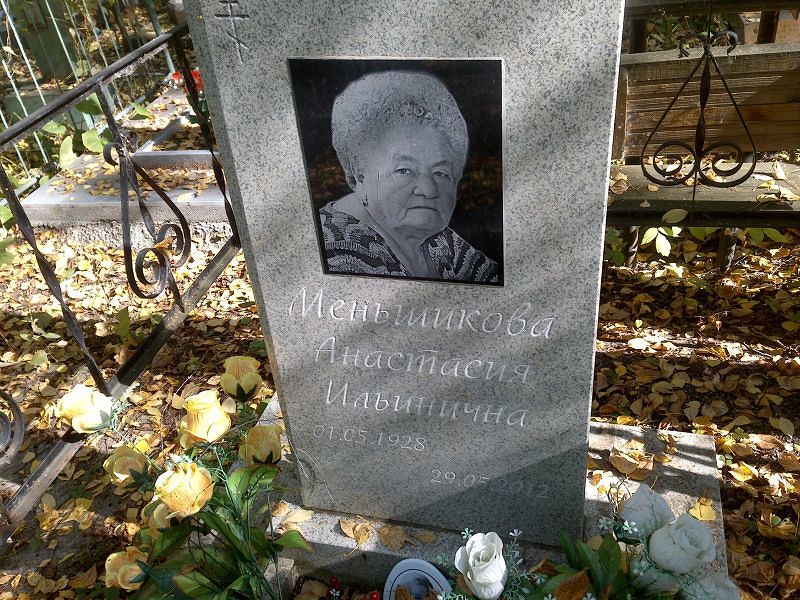 Меньшикова Анастасия Ильинична