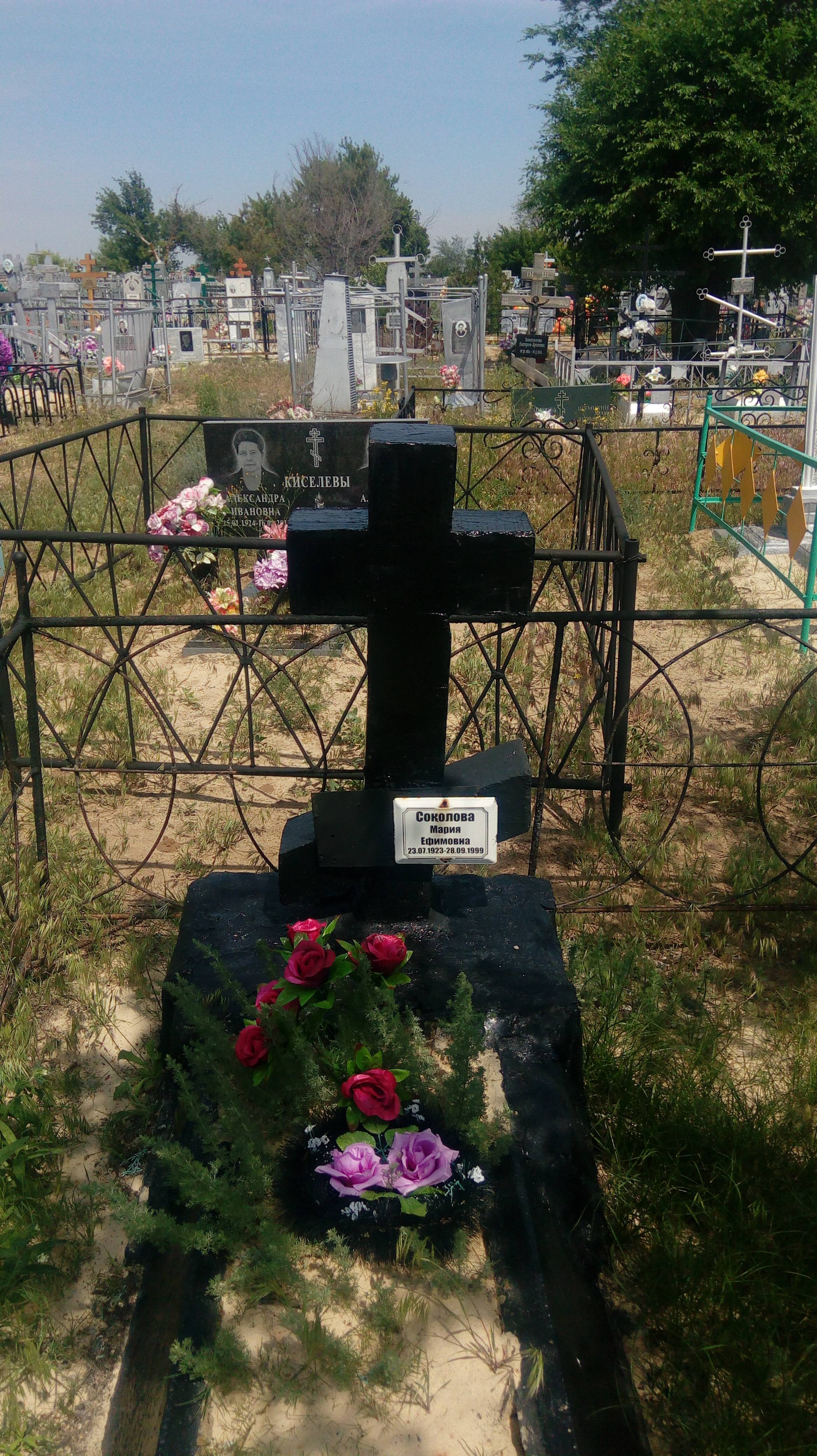 Соколова Мария Ефимовна