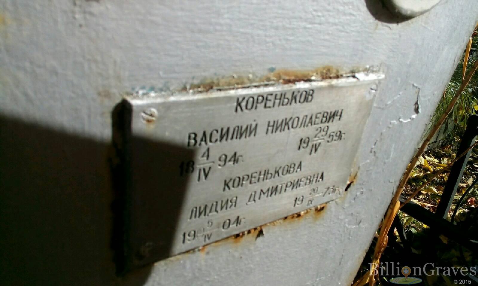Кореньков Василий Николаевич
