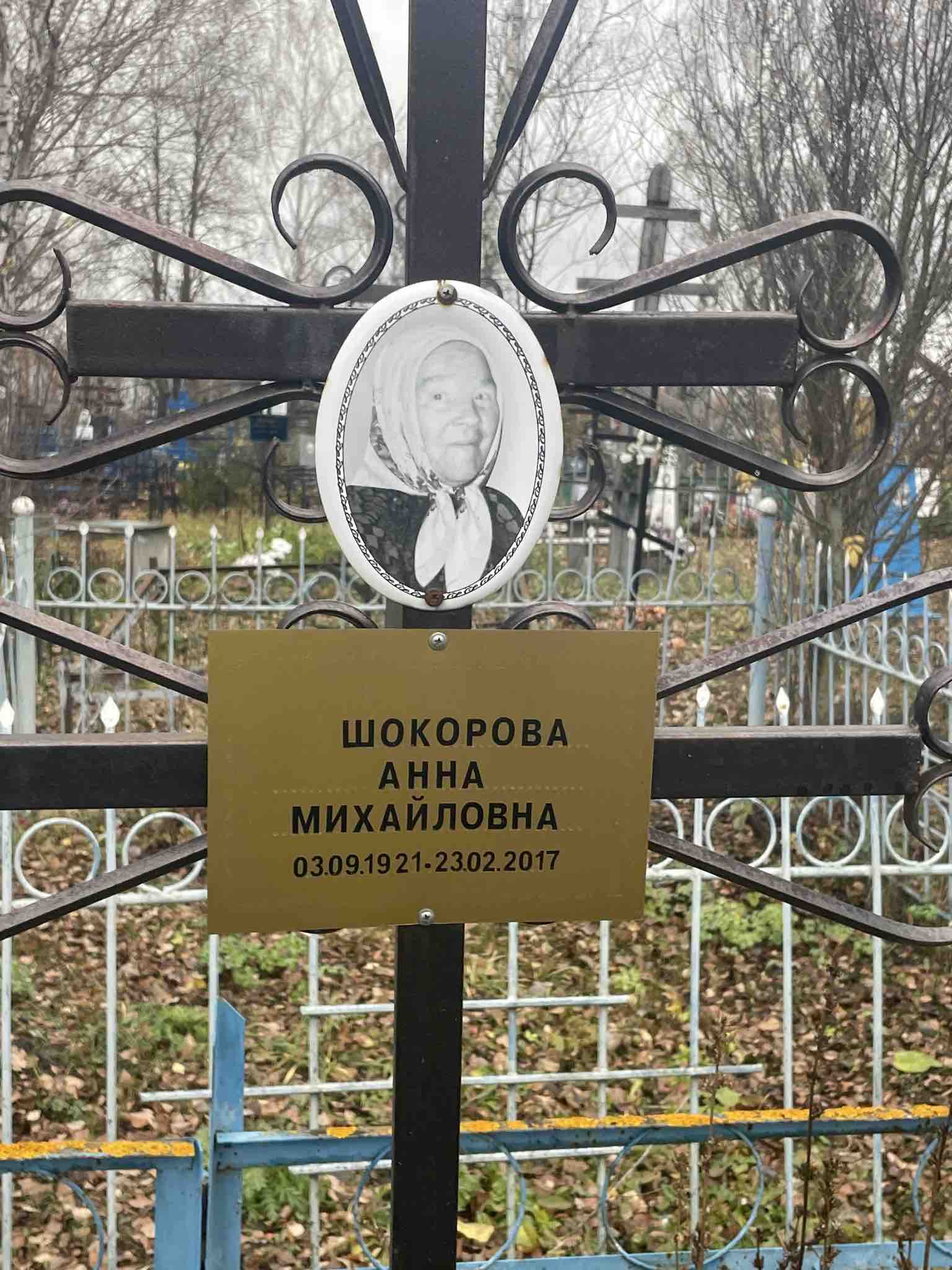 Шокорова Анна Михайловна