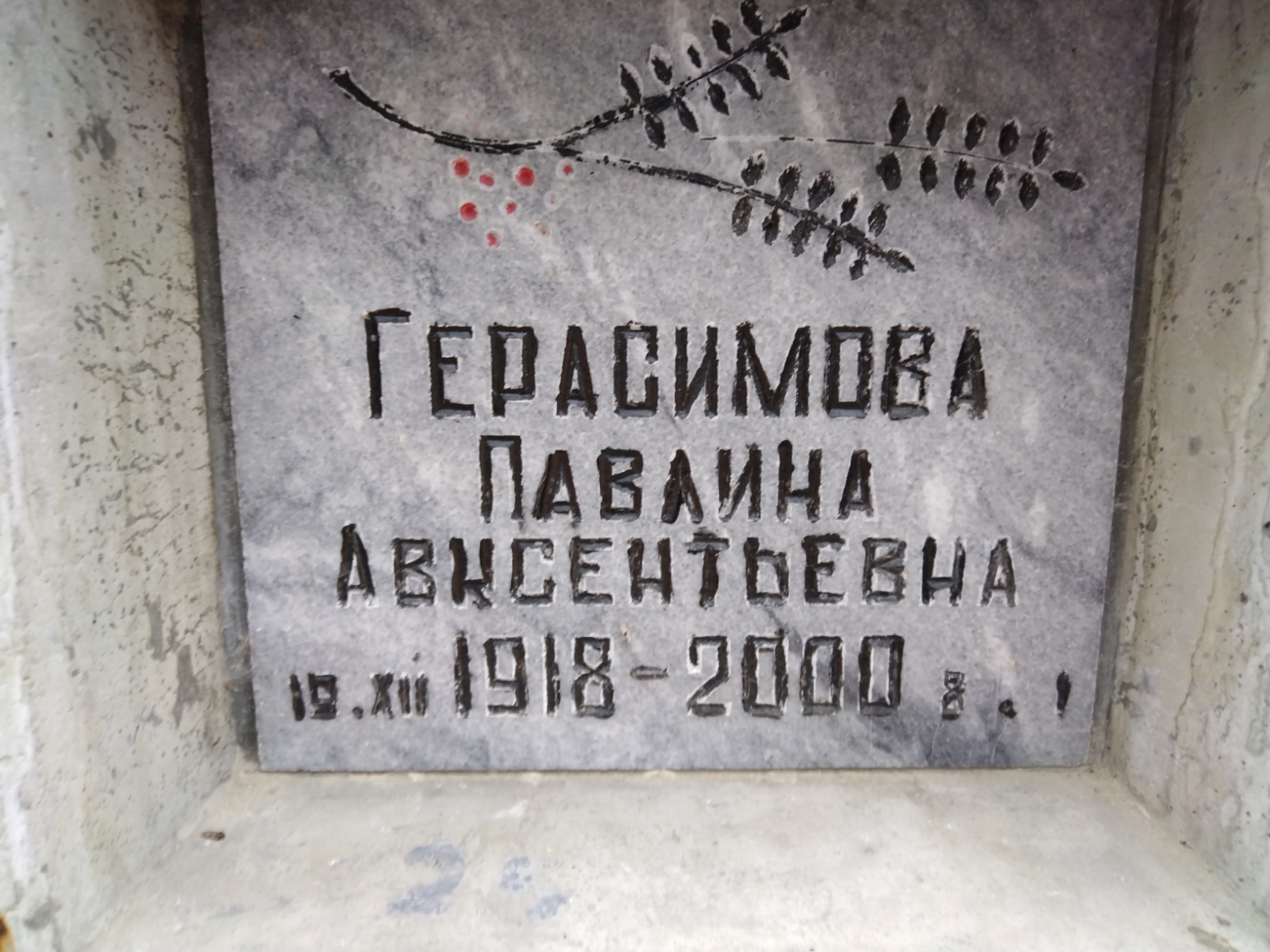 Герасимова Павлина Авксентьевна