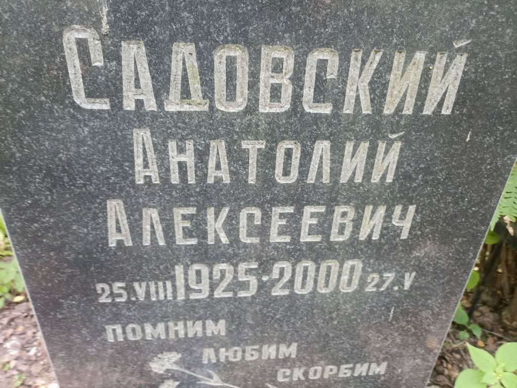 Садовский Анатолий Алексеевич