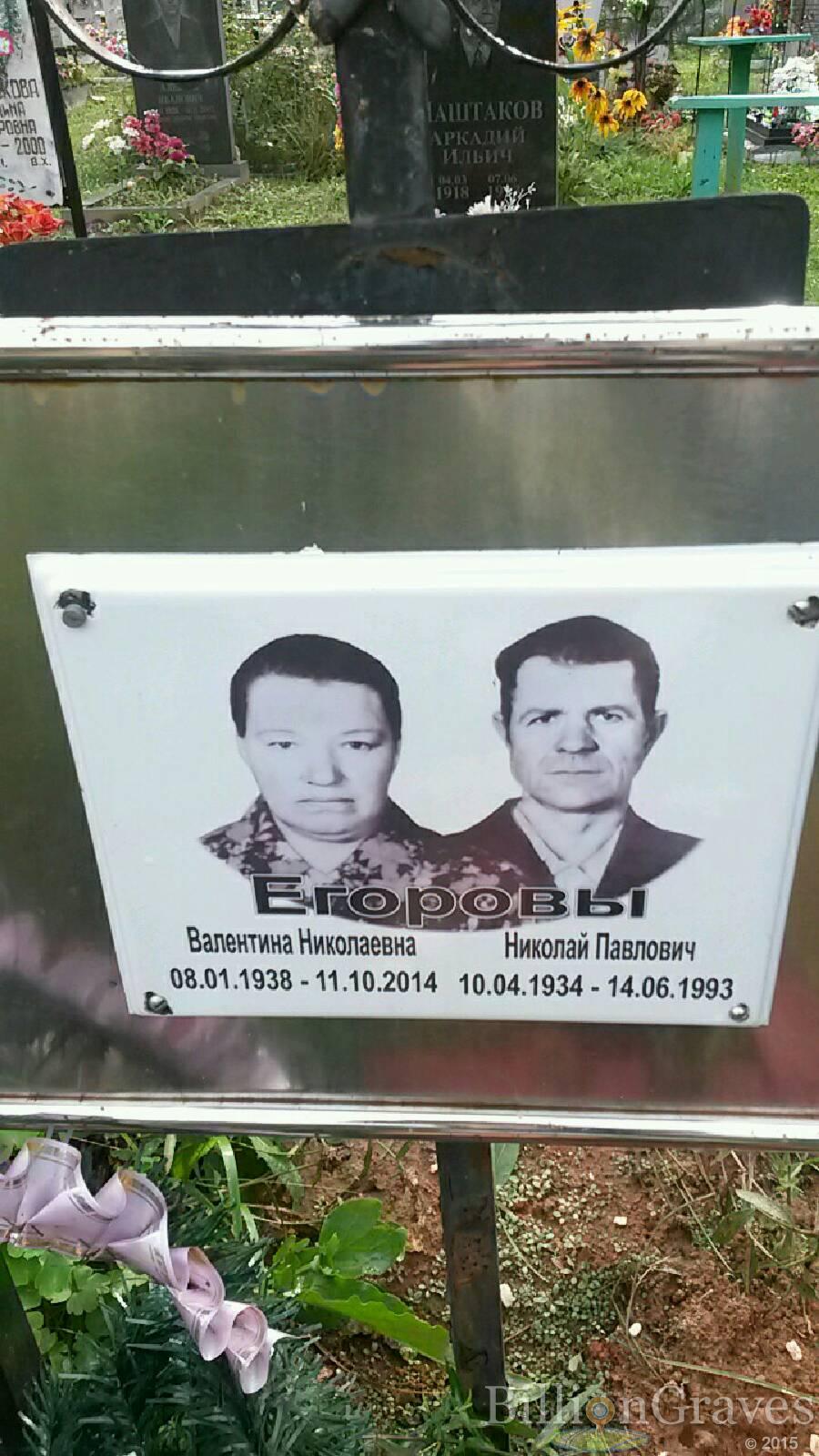 Егорова Валентина Николаевна