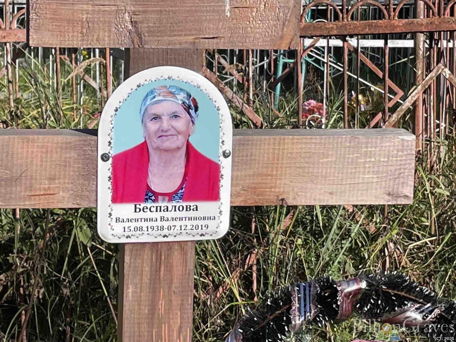 Беспалова Валентина Валентиновна