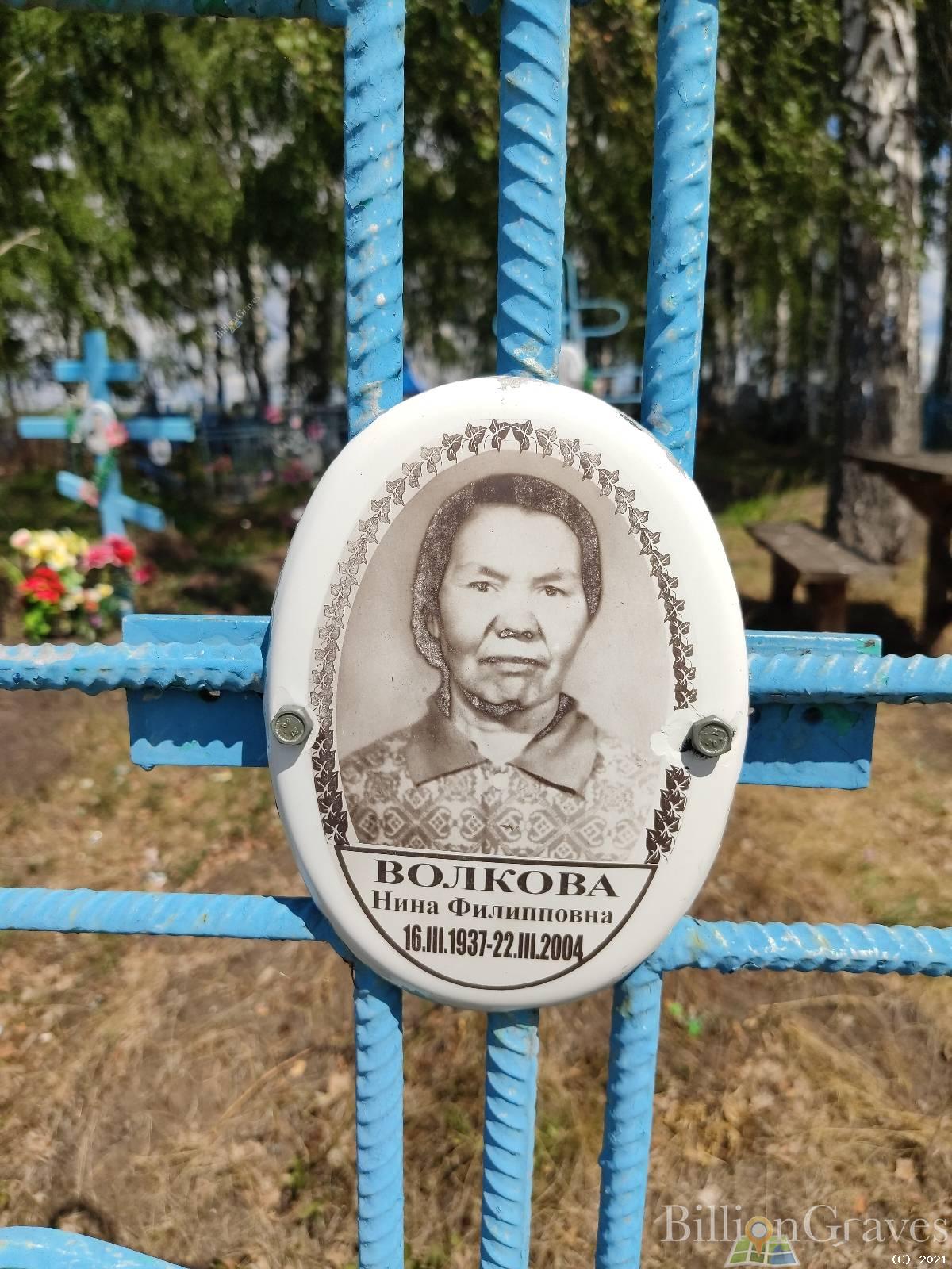 Волкова Нина Филипповна
