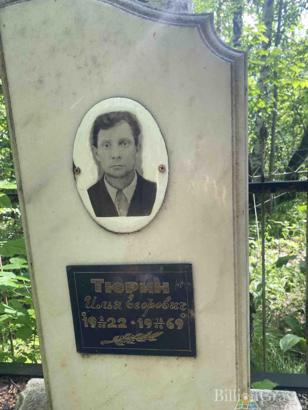 Тюрин Илья Егорович