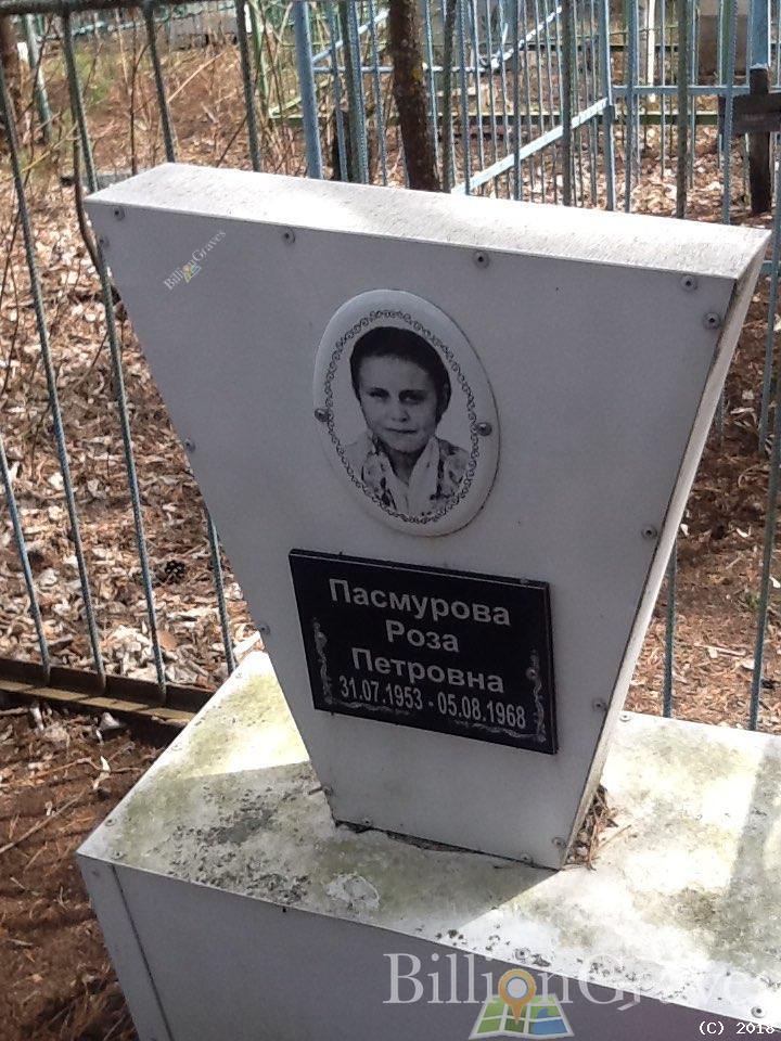 Пасмурова Роза Петровна