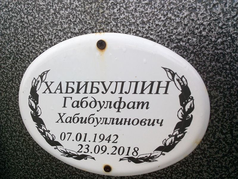 Габдулфат Хабибуллин Хабибуллинович