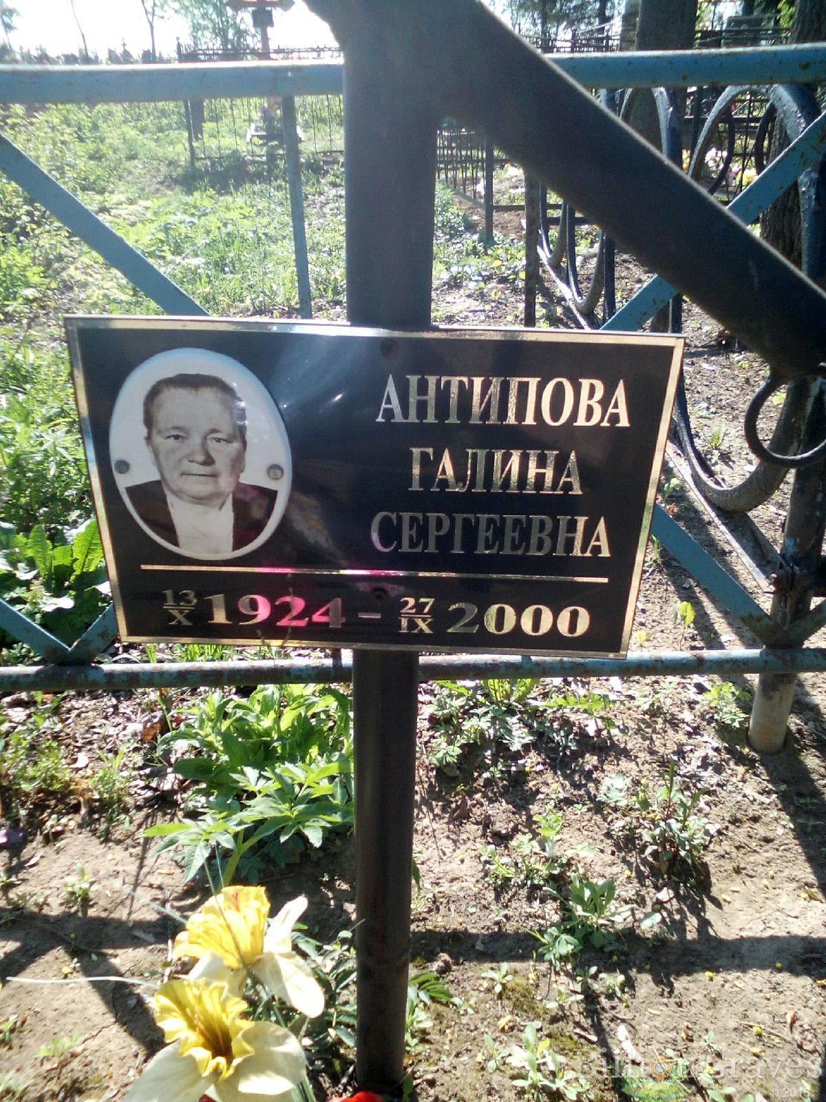 антипова галина сергеевна