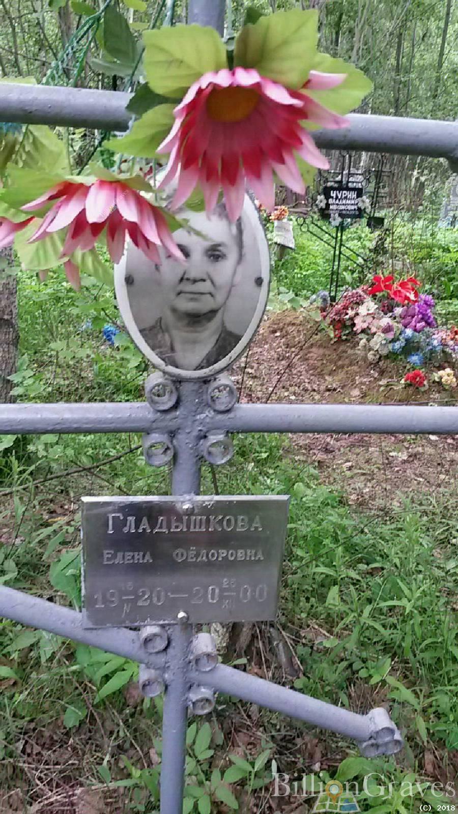 Гладышкова Елена Фёдоровна