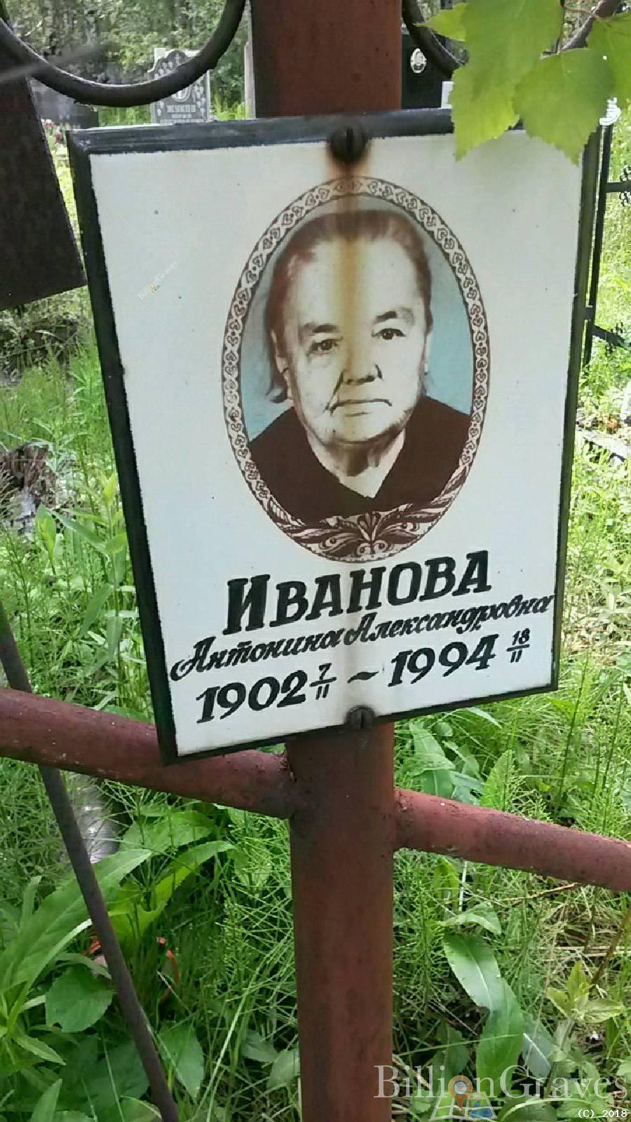 Иванова Антонина Александровна