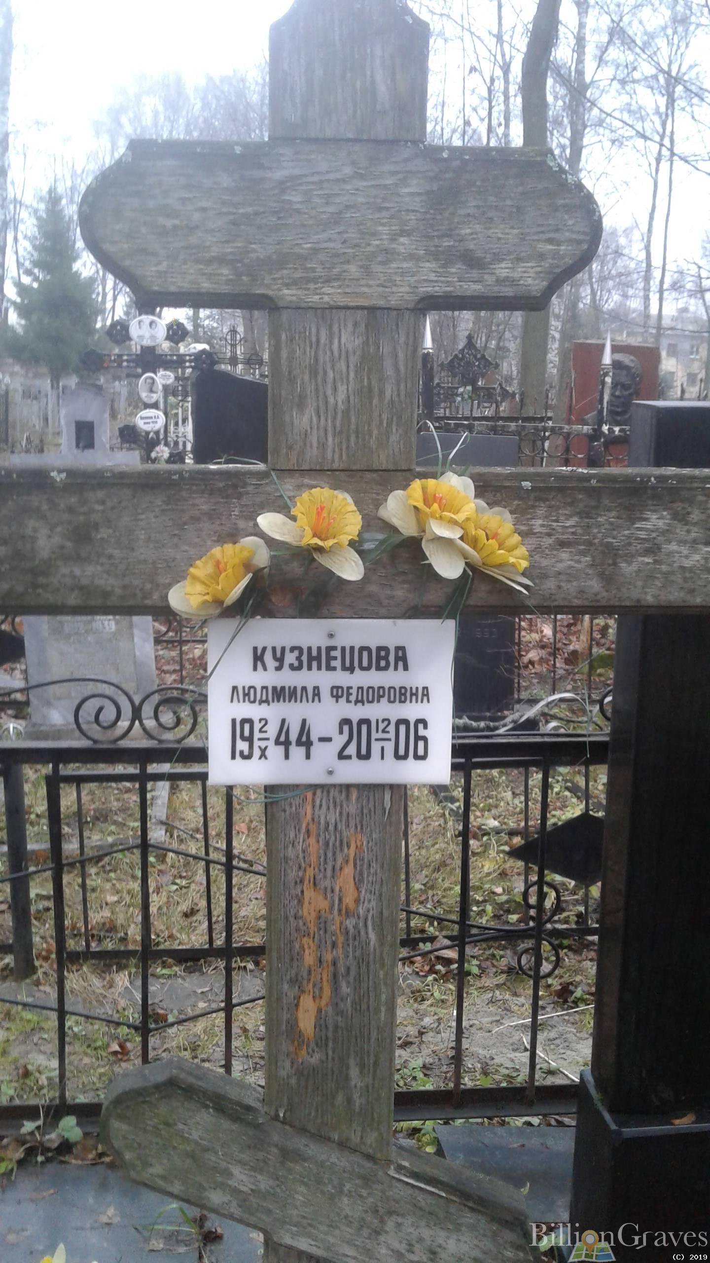 Кузнецова Людмила Федоровна