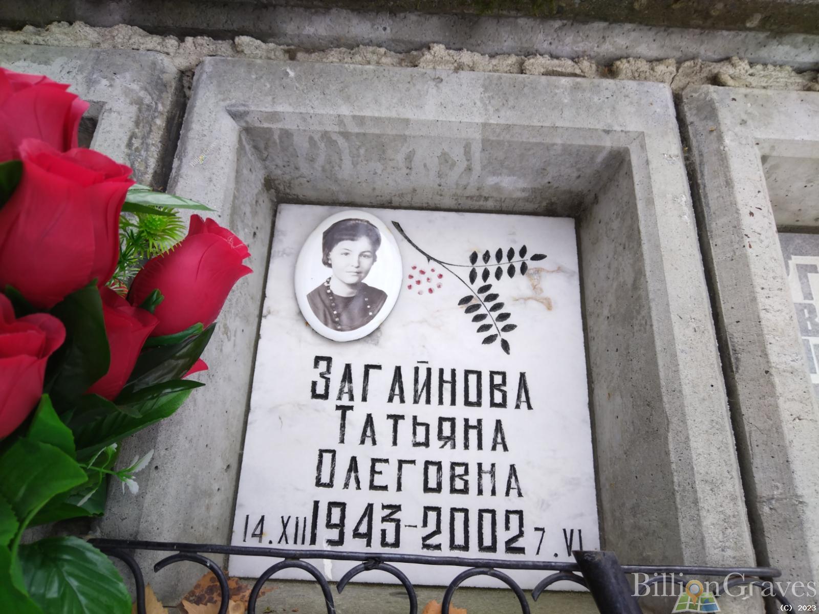 Загайнова Татьяна Олеговна