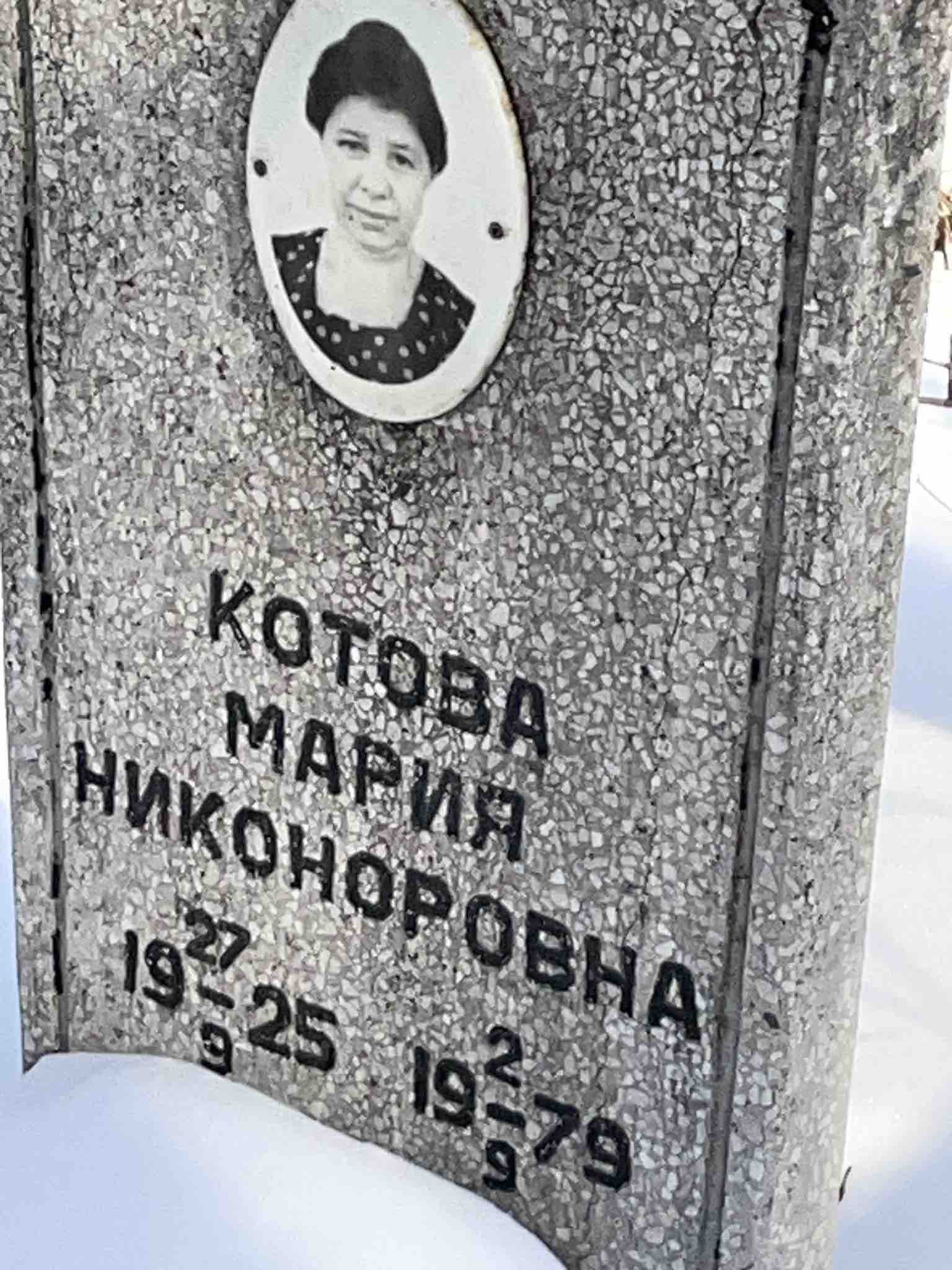 Котова Мария Никоноровна