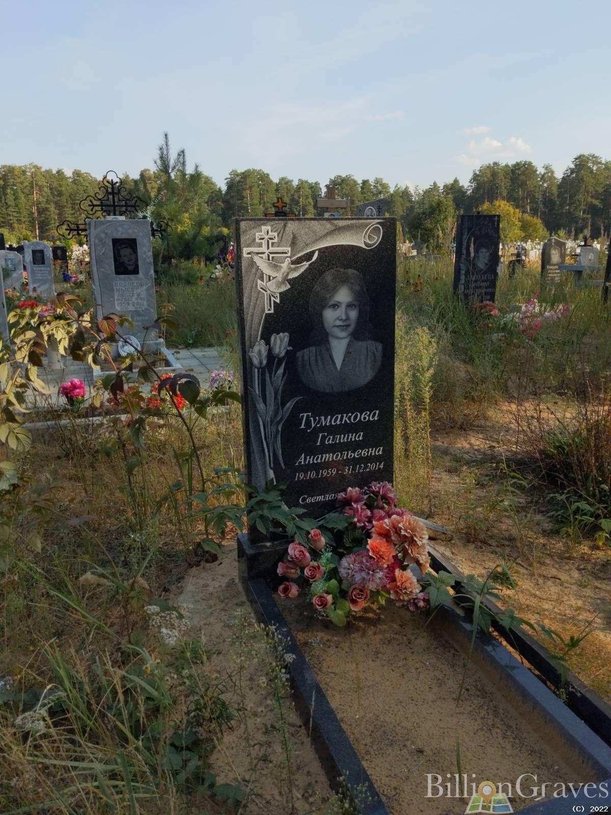 Тумакова Галина Анатольевна