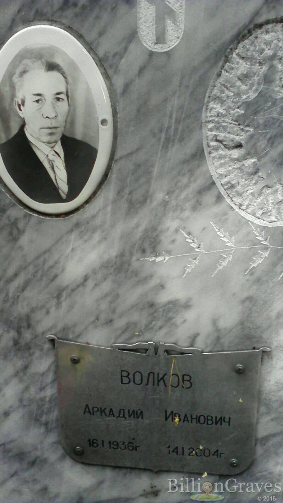 Волков Аркадий Иванович