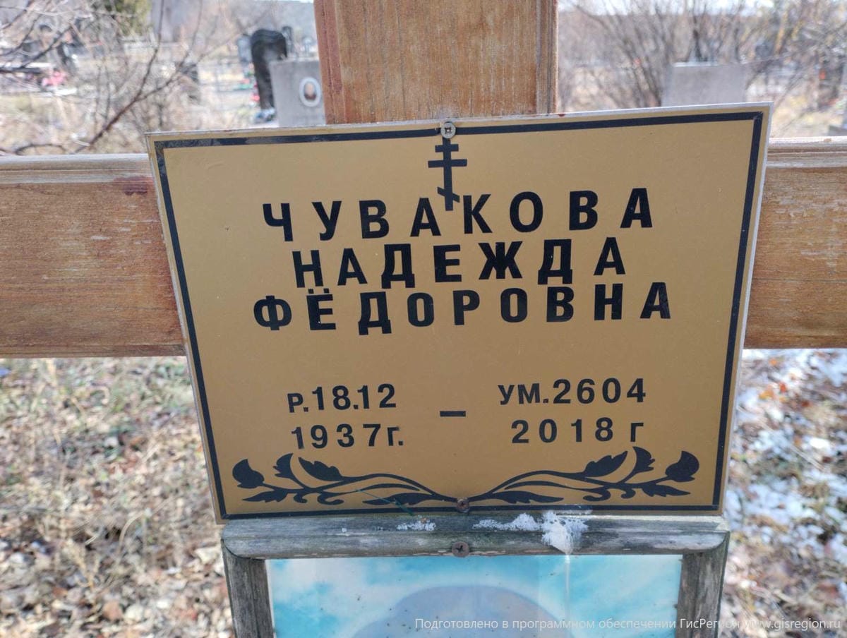 Чувакова Надежда Фёдоровна