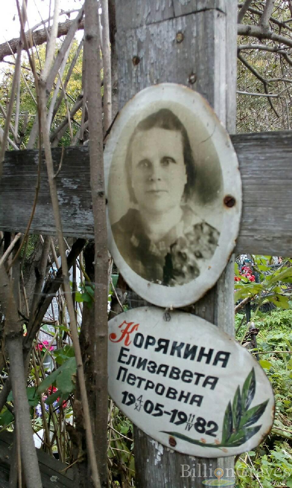 Корякина Елизавета Петровна