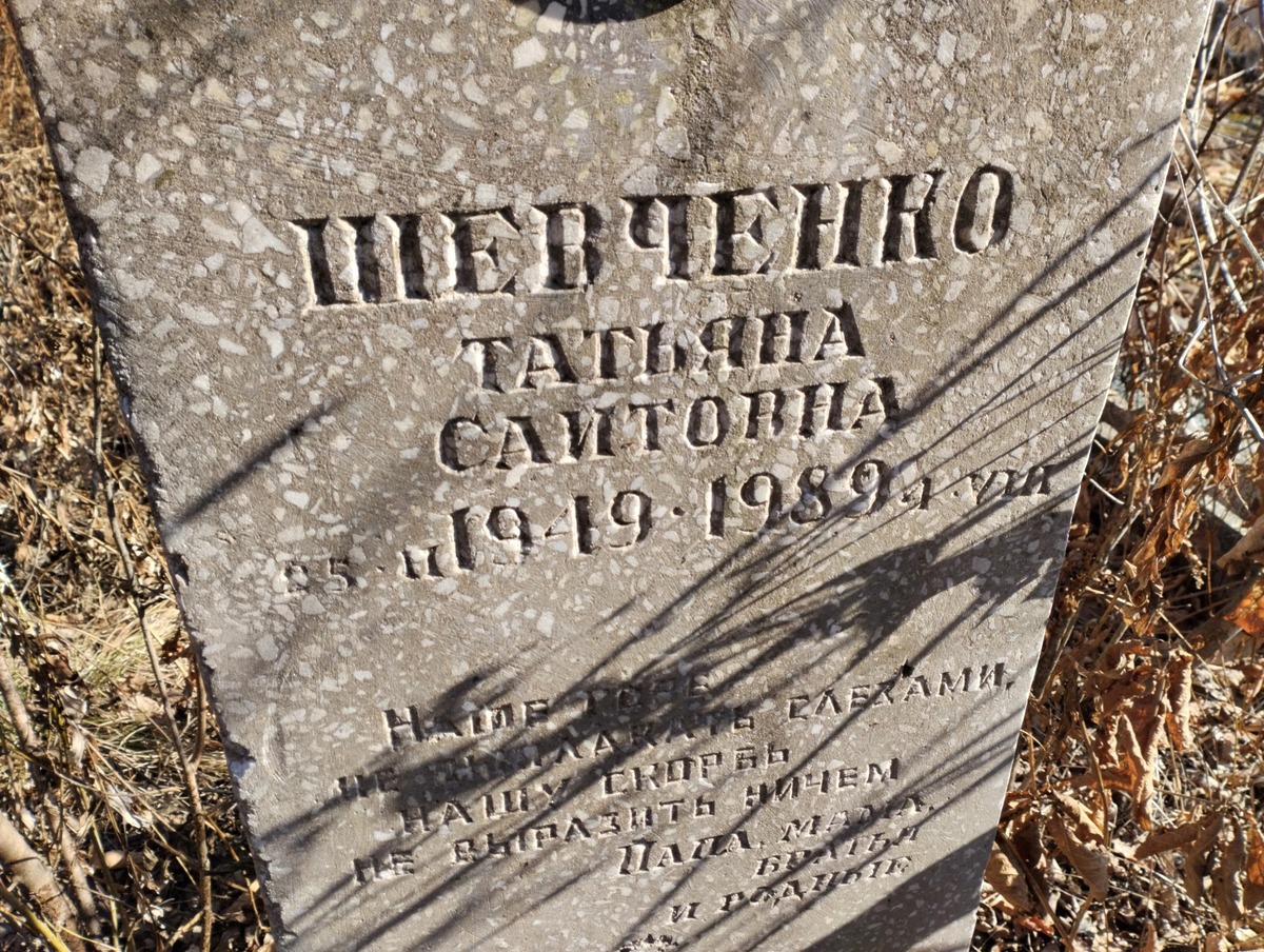 Шевченко Татьяна Саитовна