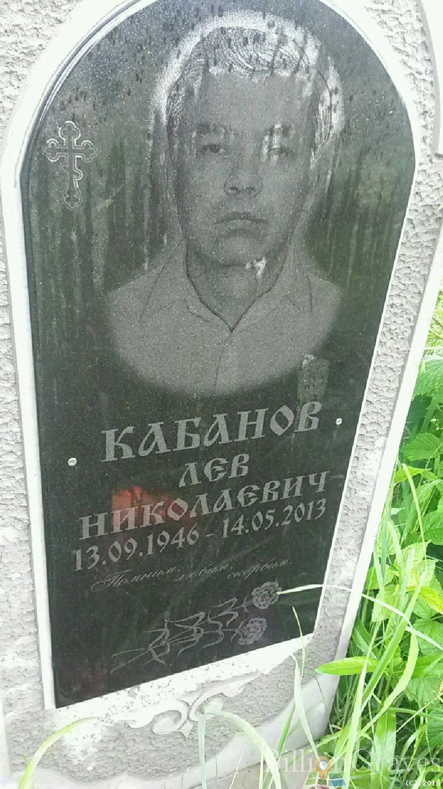 кабанов лев николаевич