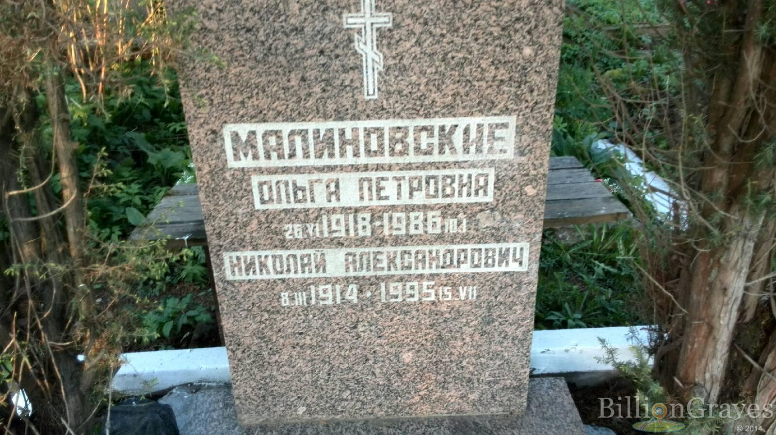 Малиновский Николай Александрович