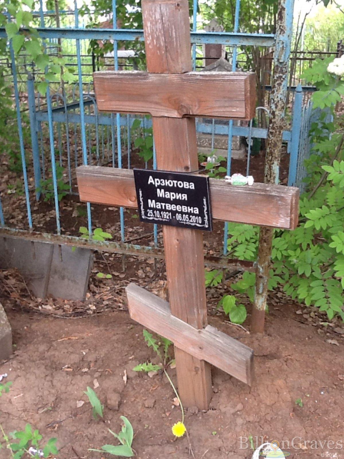 Арзютова Мария Матвеевна