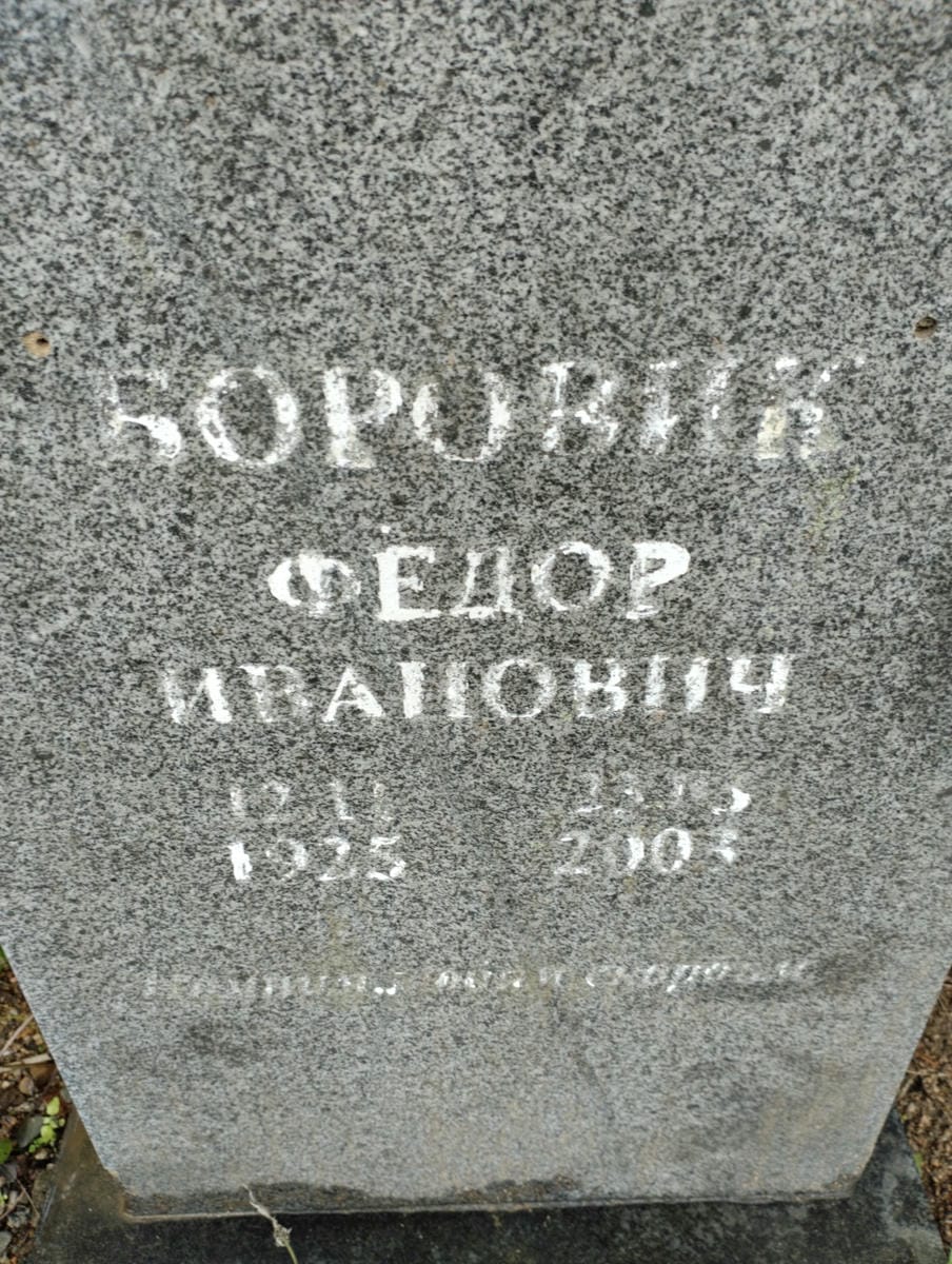 Боровик Федор Иванович