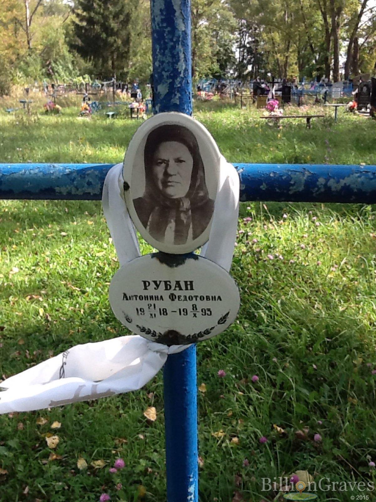 Рубан Антонина Федотовна