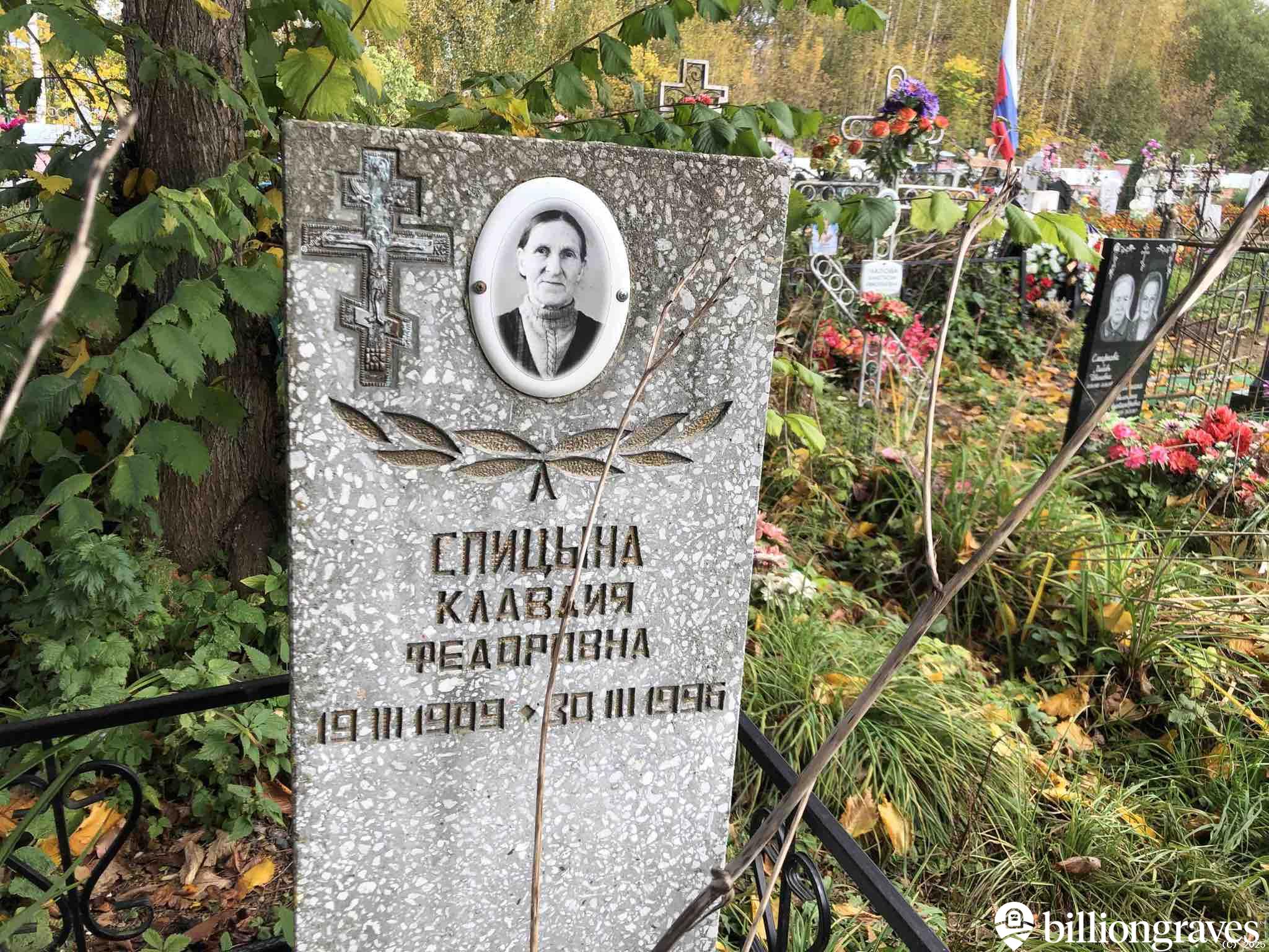 Спицына Клавдия Федоровна