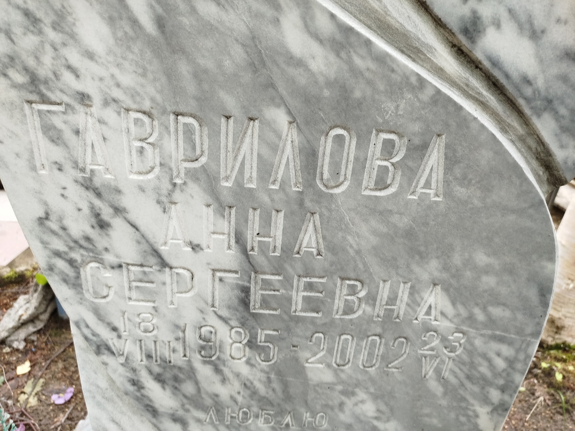 Гаврилова Анна Сергеевна