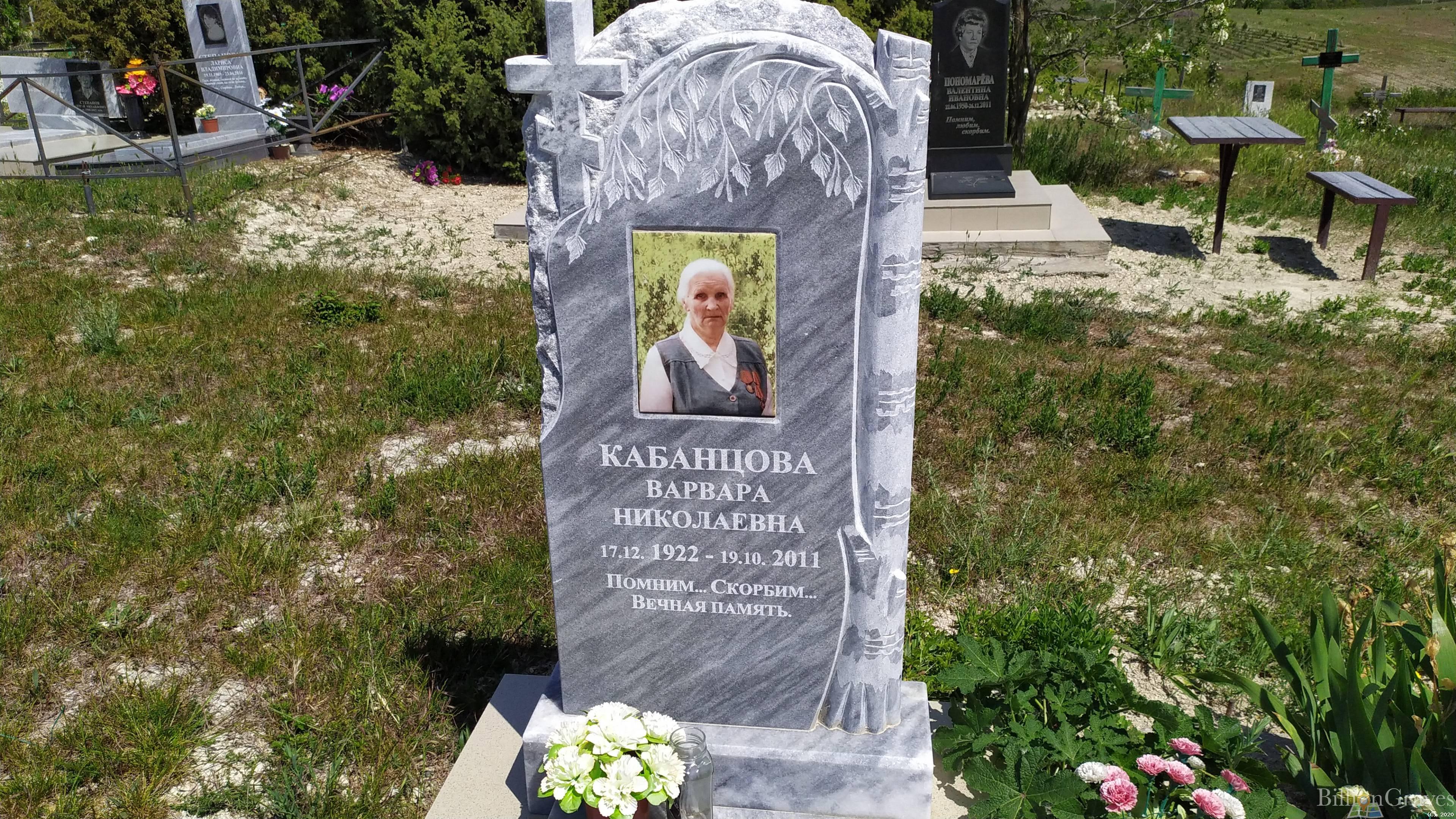 Кабанцова Варвара Николаевна