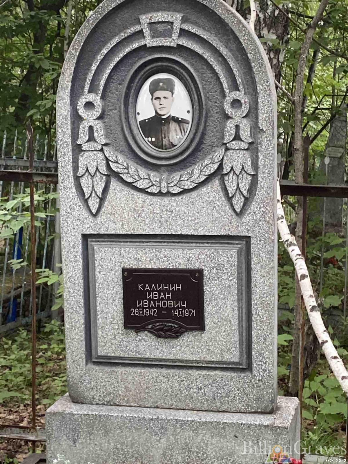 Калинин Иван Иванович