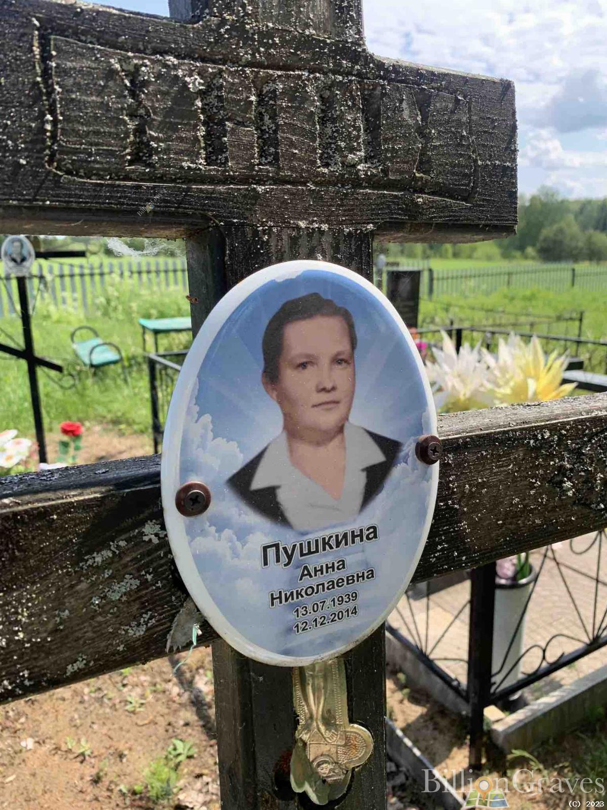 Пушкина Анна Николаевна