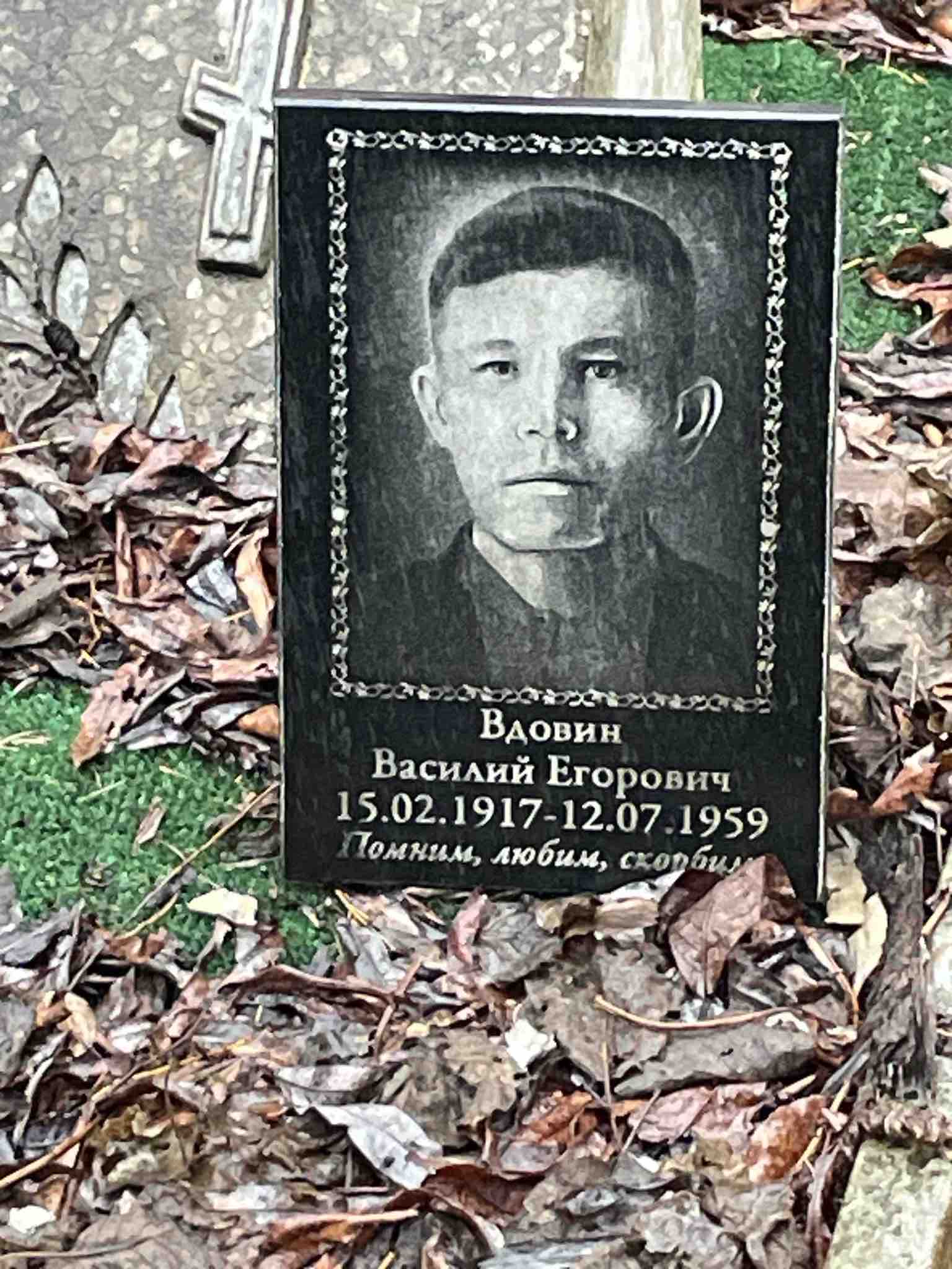 Вдовин Василий Егорович