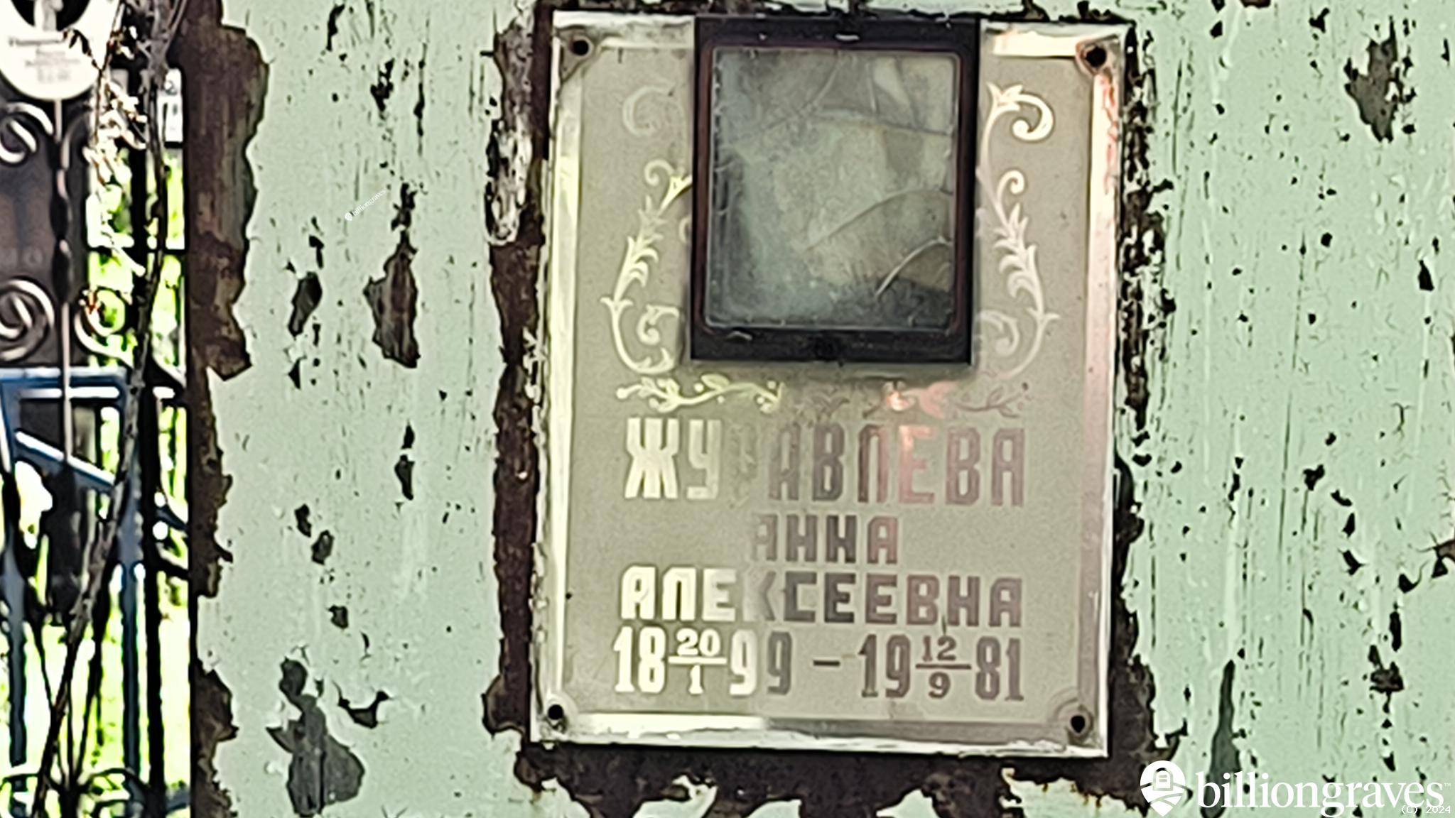 Журавлева Анна Алексеевна