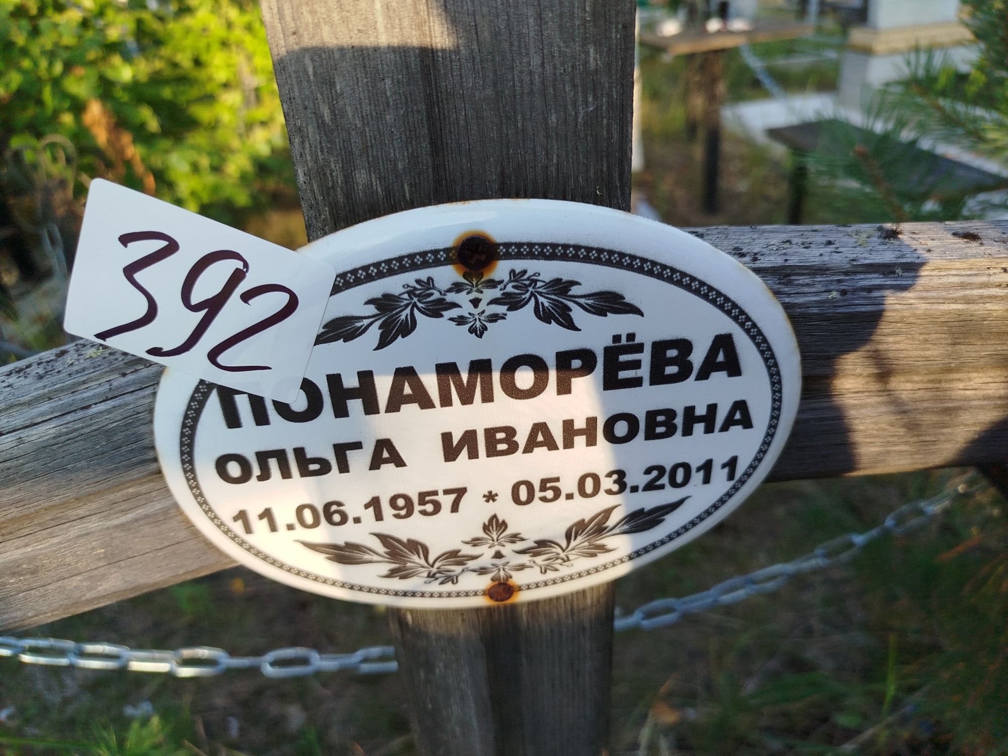 Понаморева Ольга Ивановна